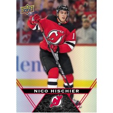 41 Nico Hischier Base Card 2018-19 Tim Hortons UD Upper Deck